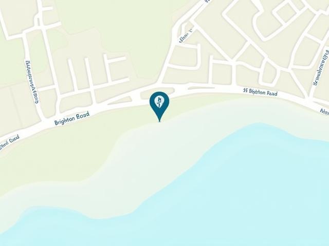 Map showing location of 58 Brighton Road, Brighton VIC 3186